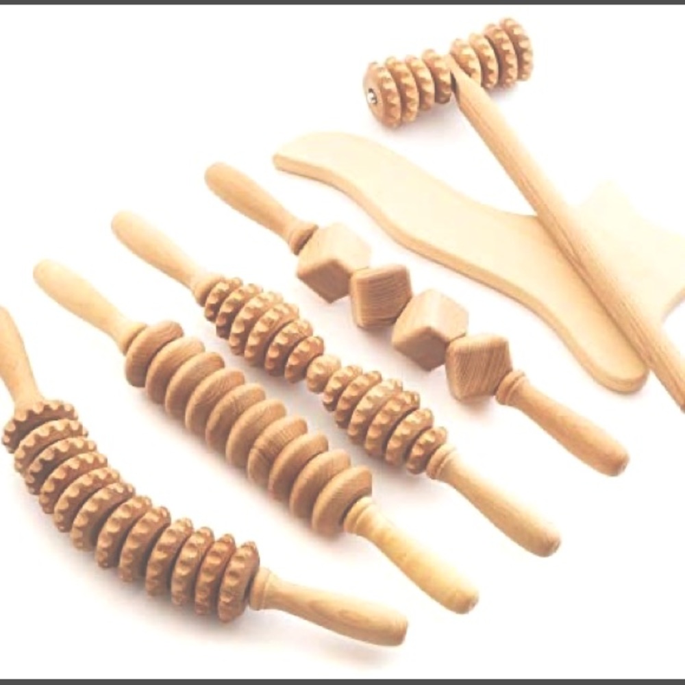 Wood therapy tools to sculpt your body from home